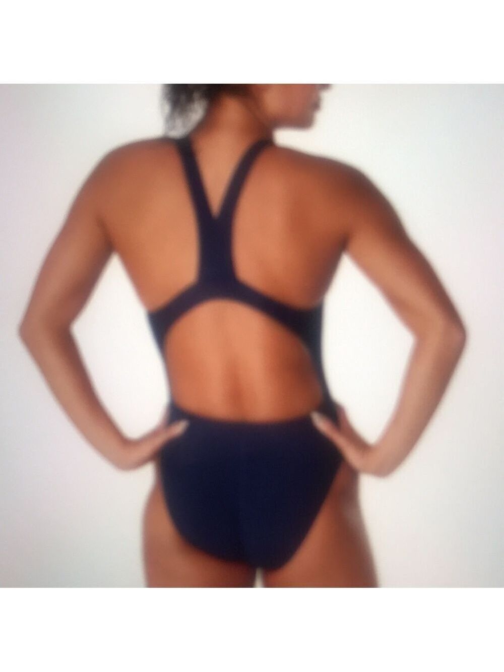 NWT Speedo Endurance Racing Cut Swimsuit Sz 32 - Picture 2 of 7